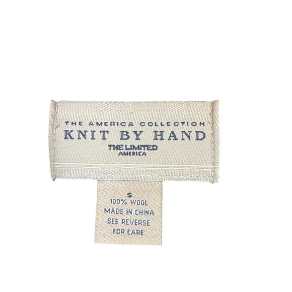 American Collection Black 100% Wool Tight Knit Turtleneck Snowflake Sweater - Picture 4 of 11